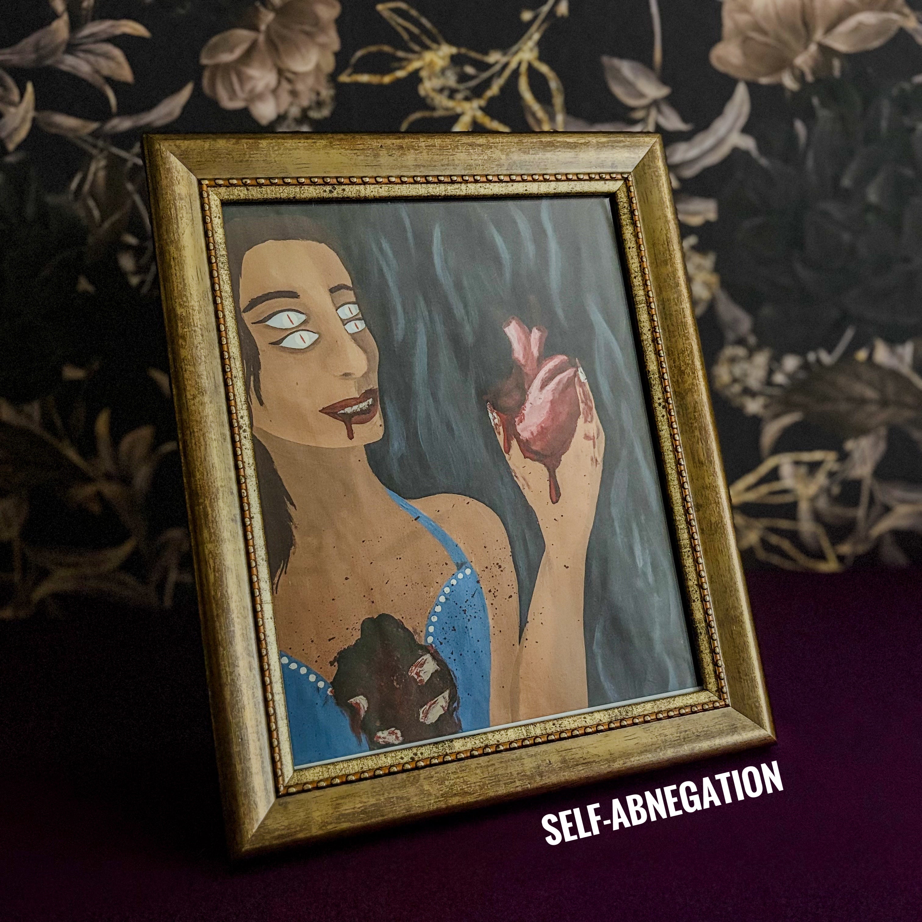 Gold Framed Print