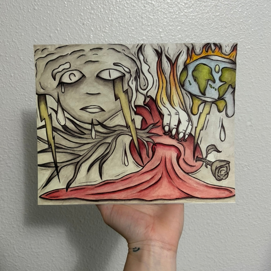 Weight of the World Art Prints