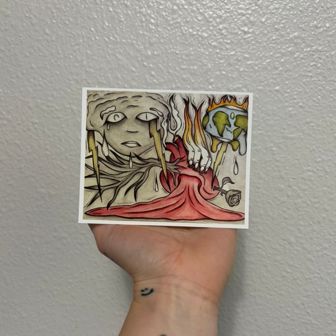 Weight of the World Art Prints