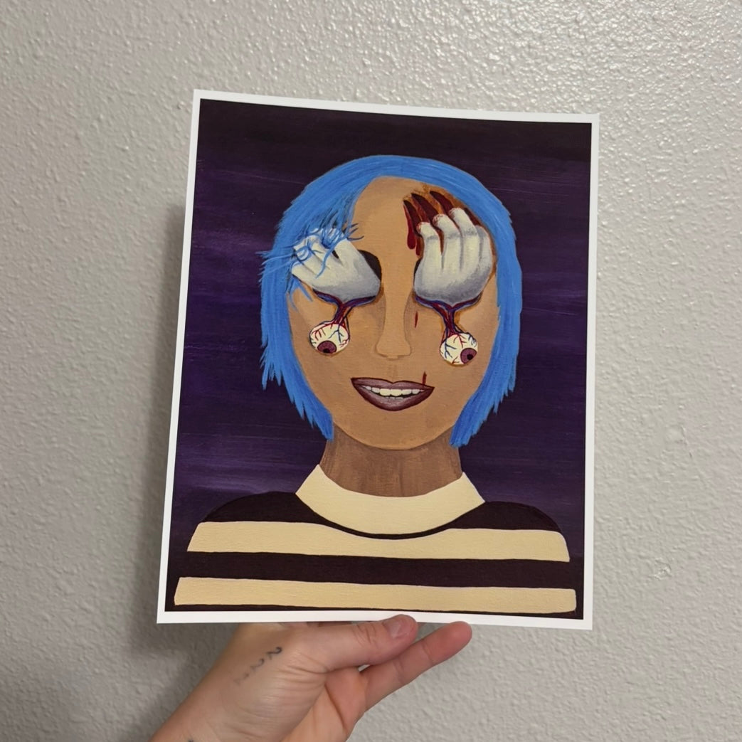 Trapped in my Mind Art Prints