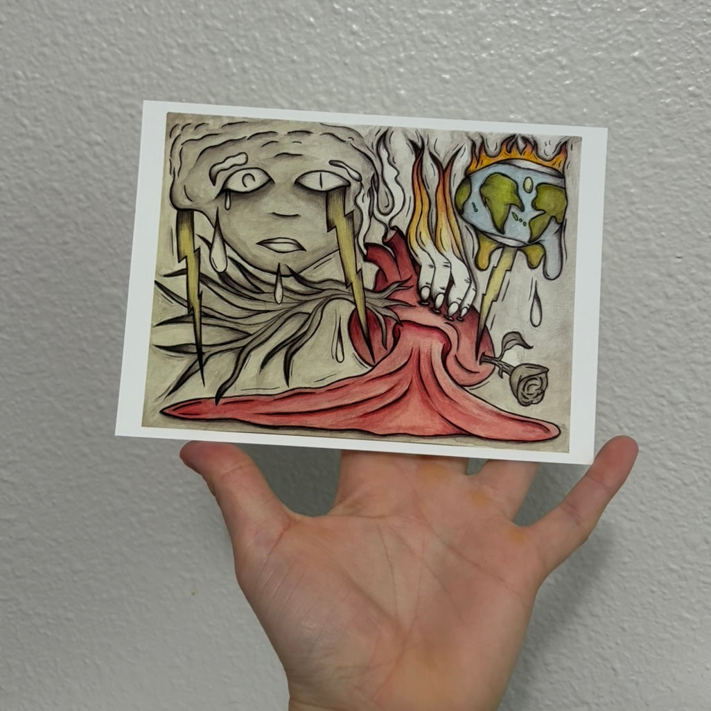 Weight of the World Art Prints